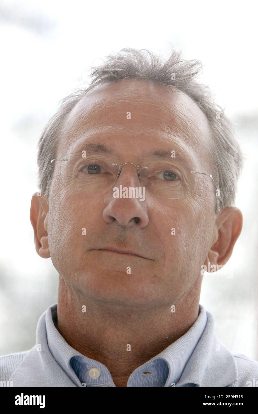 Danone CEO, Franck Riboud, attends the second day of the MEDEF summer university on the campus of the HEC School of Management in Jouy-en-Josas, near Paris, August 30, 2006. Photo by Mousse/ABACAPRESS.COM Stock Photo