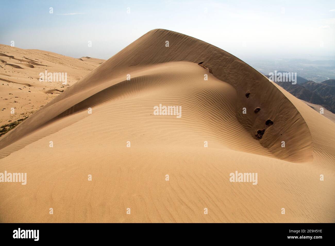 Cerro Blanco sand dune, one of the highest dunes on the world located
