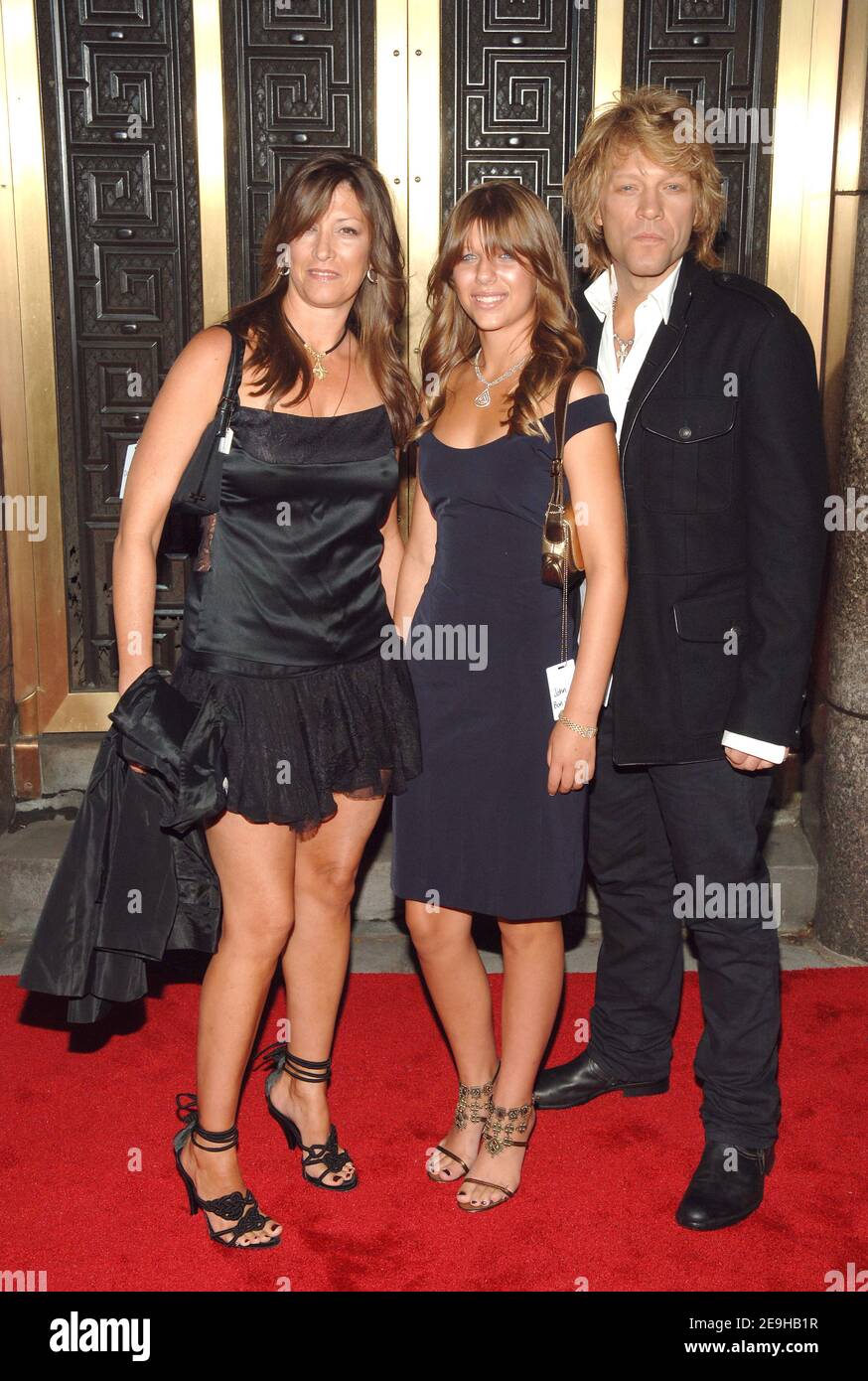 Jon Bon Jovi and family attend the 3rd Annual Fashion Rocks to benefit the Elton John AIDS