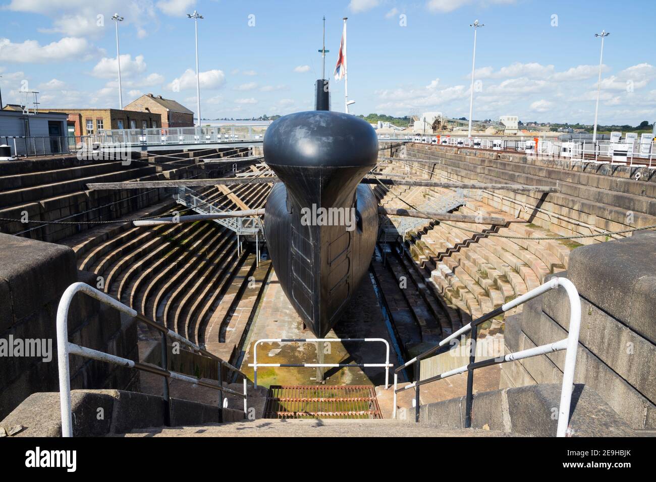 HM Submarine Ocelot, an Oberon Class Royal Navy submarine. The diesel