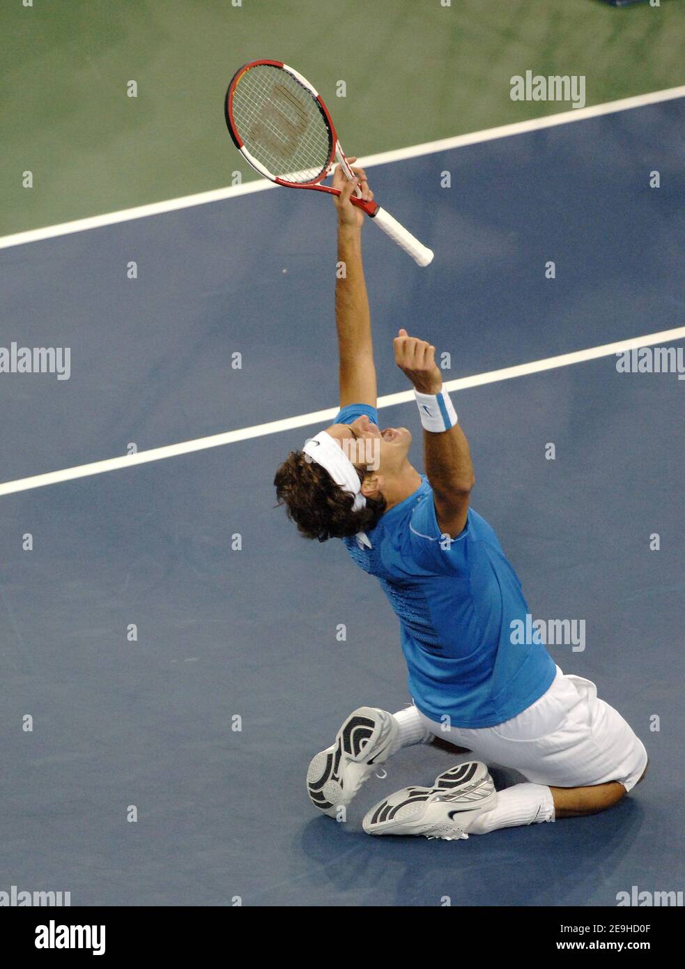 2006 us open tennis championships in flushing meadows hires stock