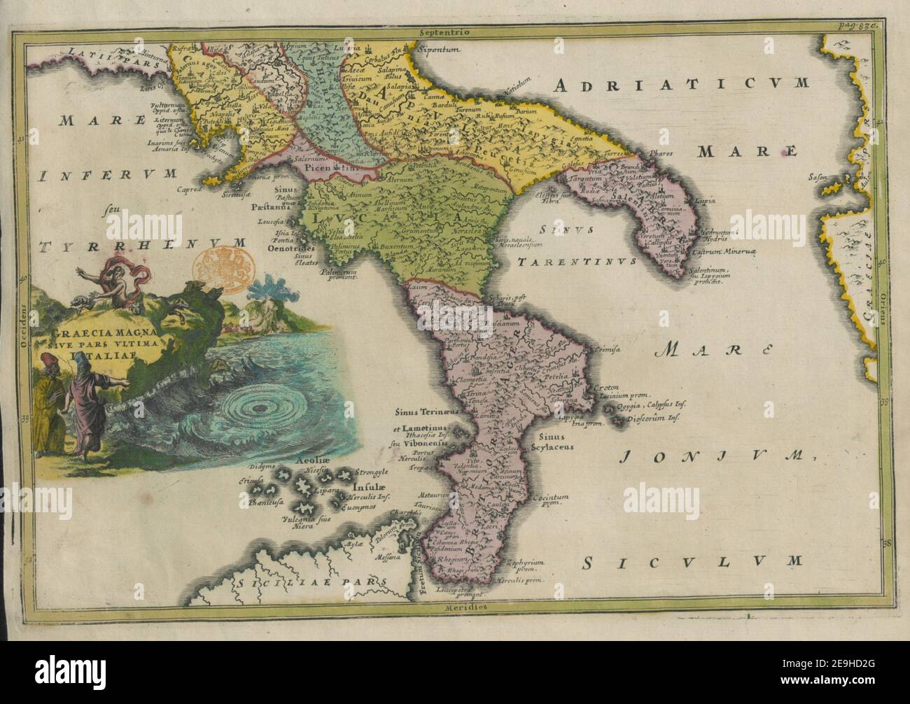 Magna graecia map hi-res stock photography and images - Alamy