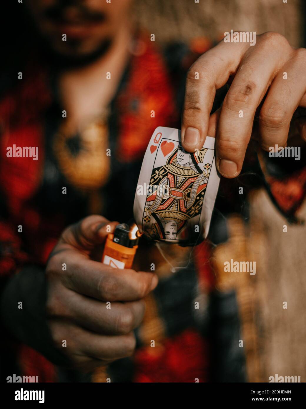 Queen Of Hearts Card High Resolution Stock Photography And Images Alamy