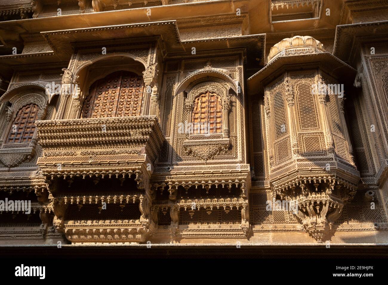 India Jaisalmer Patwon ki Haveli Stock Photo - Alamy