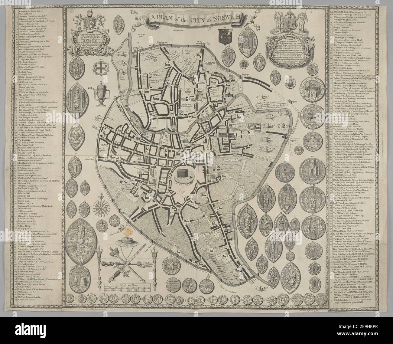 Norwich map hires stock photography and images Alamy