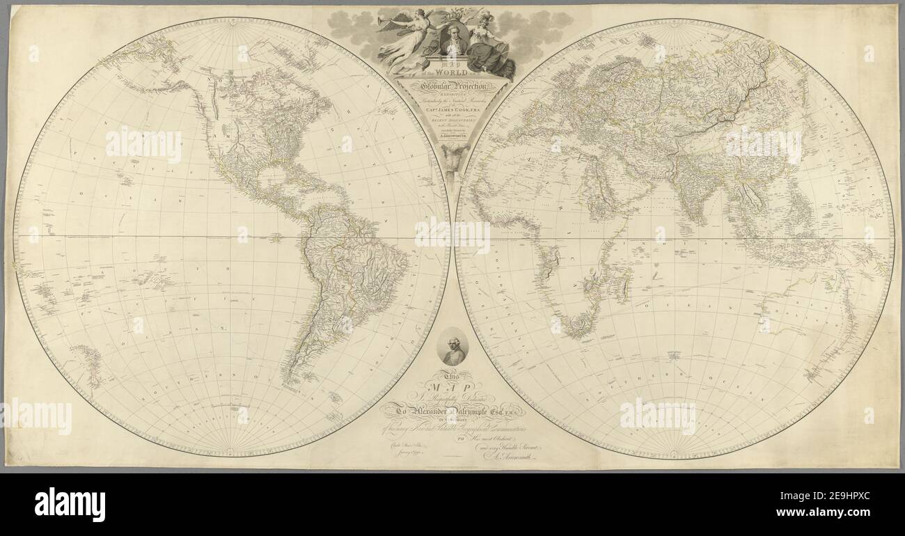 James cook map hires stock photography and images Alamy