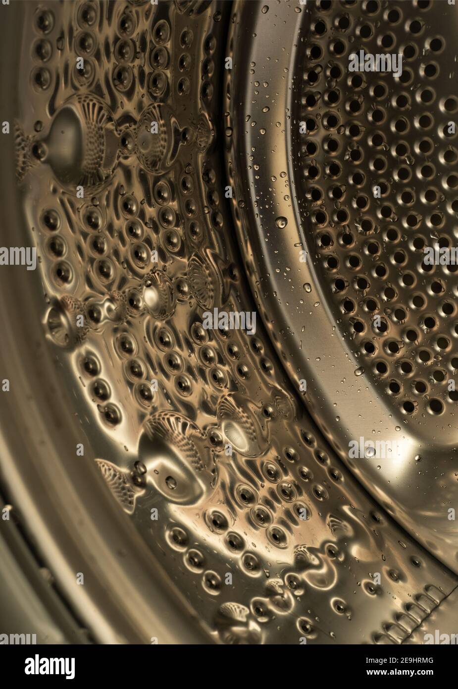 wet drum of the clothes washer Stock Photo Alamy