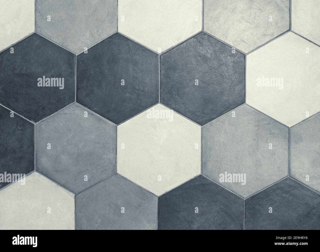 the natural ceramic tile floor Stock Photo