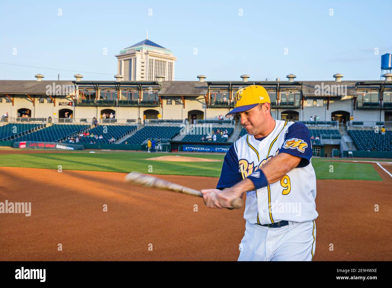 Alabama Montgomery Riverwalk Stadium Biscuits Baseball AA Minor League,Hispanic man male player