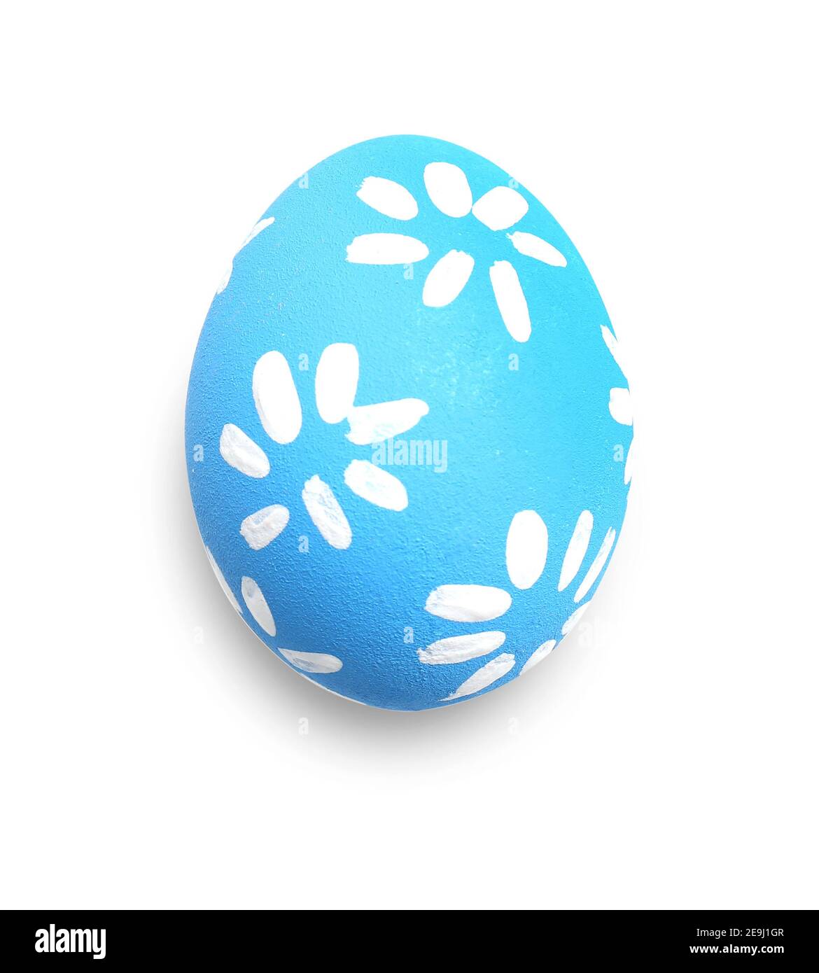 Beautiful Easter egg on white background Stock Photo - Alamy