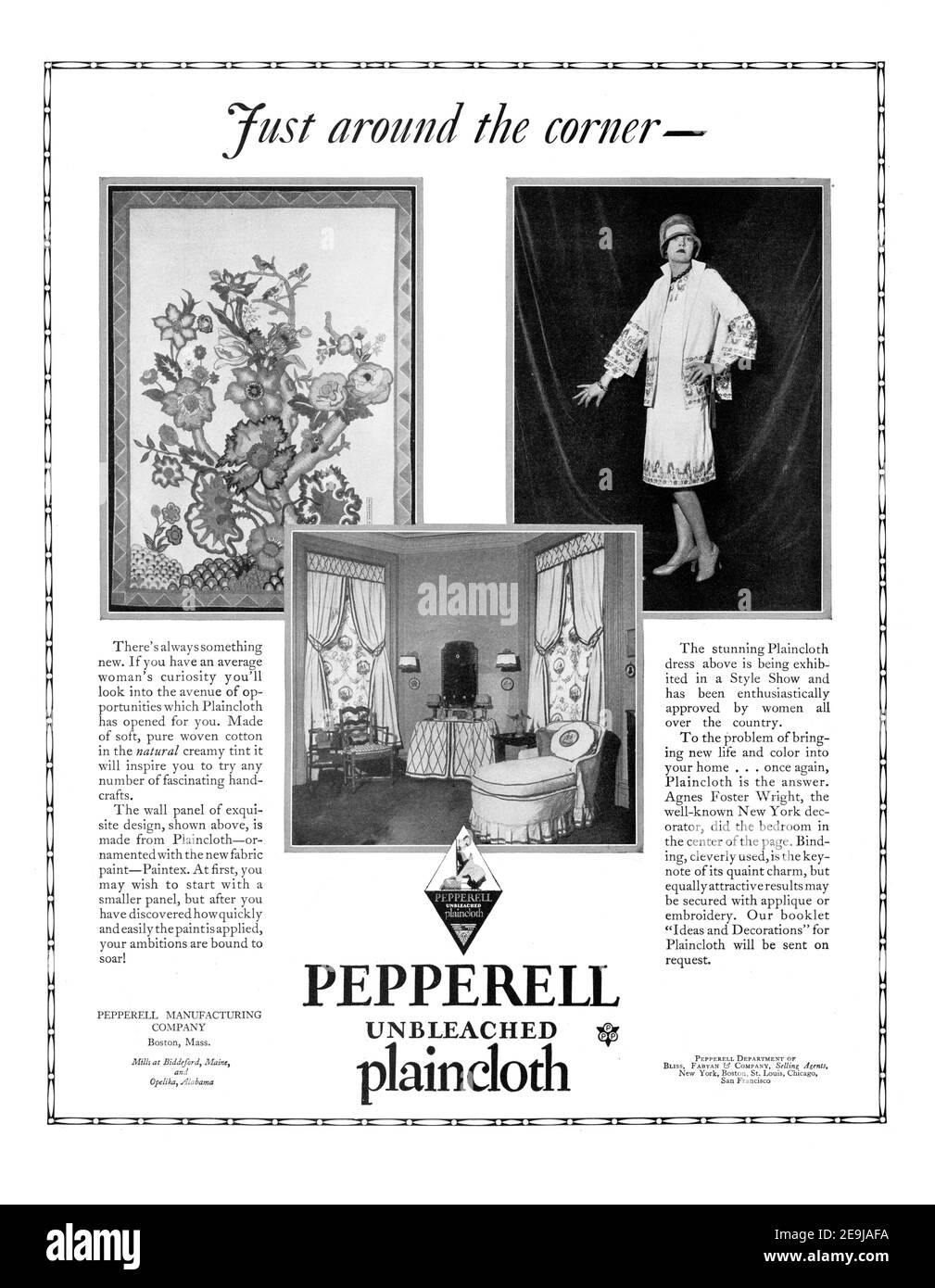1927 '' Advertisement, retouched and revived, 600dpi, poster quality, A3+ Stock Photo