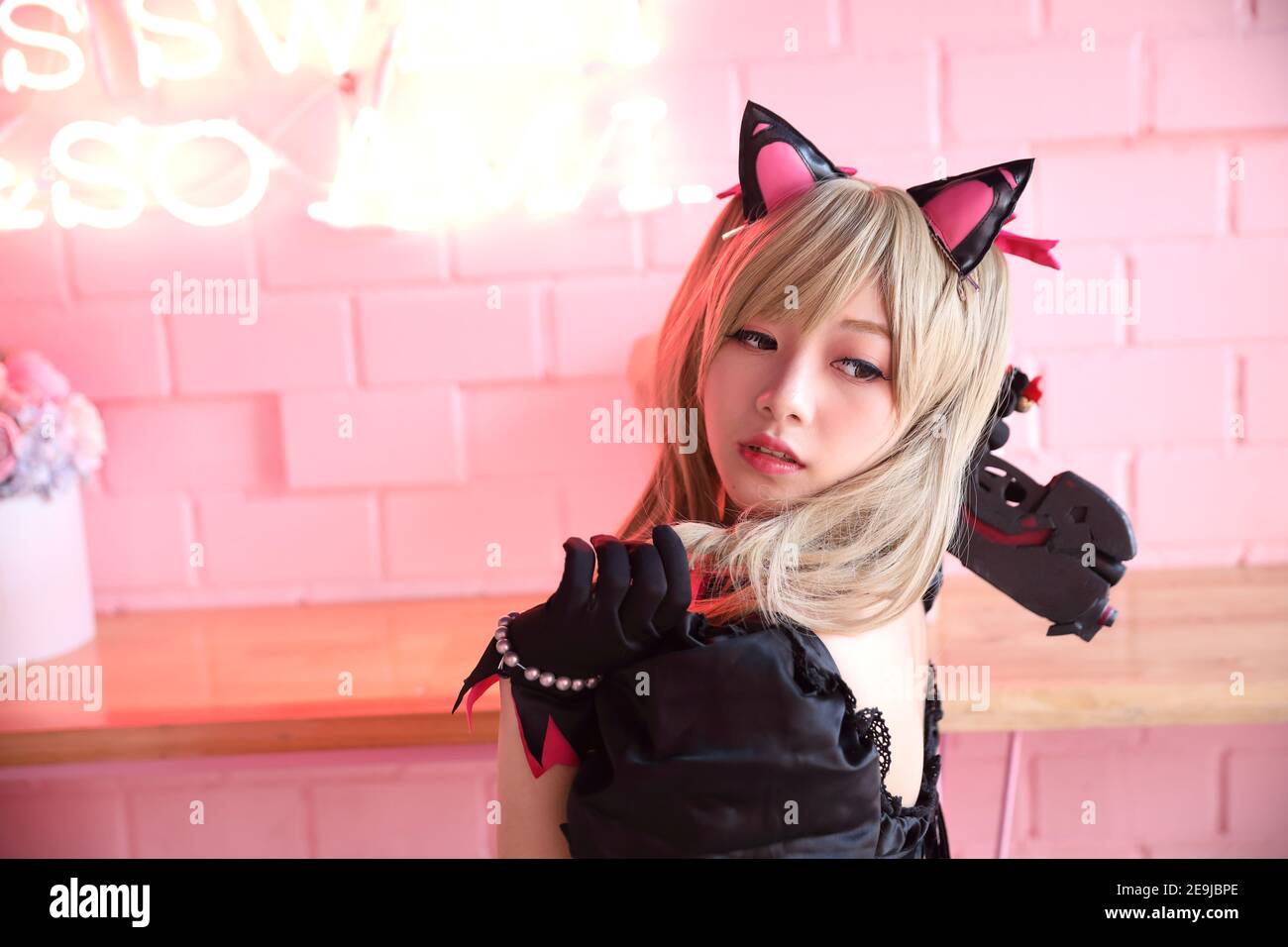 Young girl cosplay anime manga hi-res stock photography and images - Page 5  - Alamy