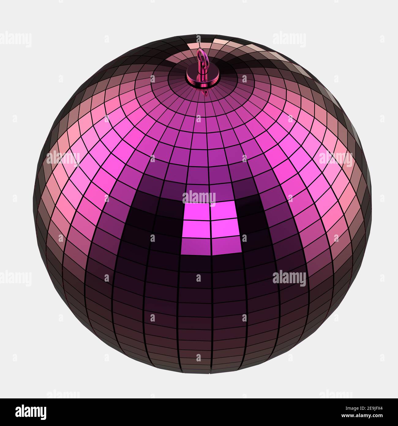 Disco ball isolated on background. 3d rendering- illustration Stock ...