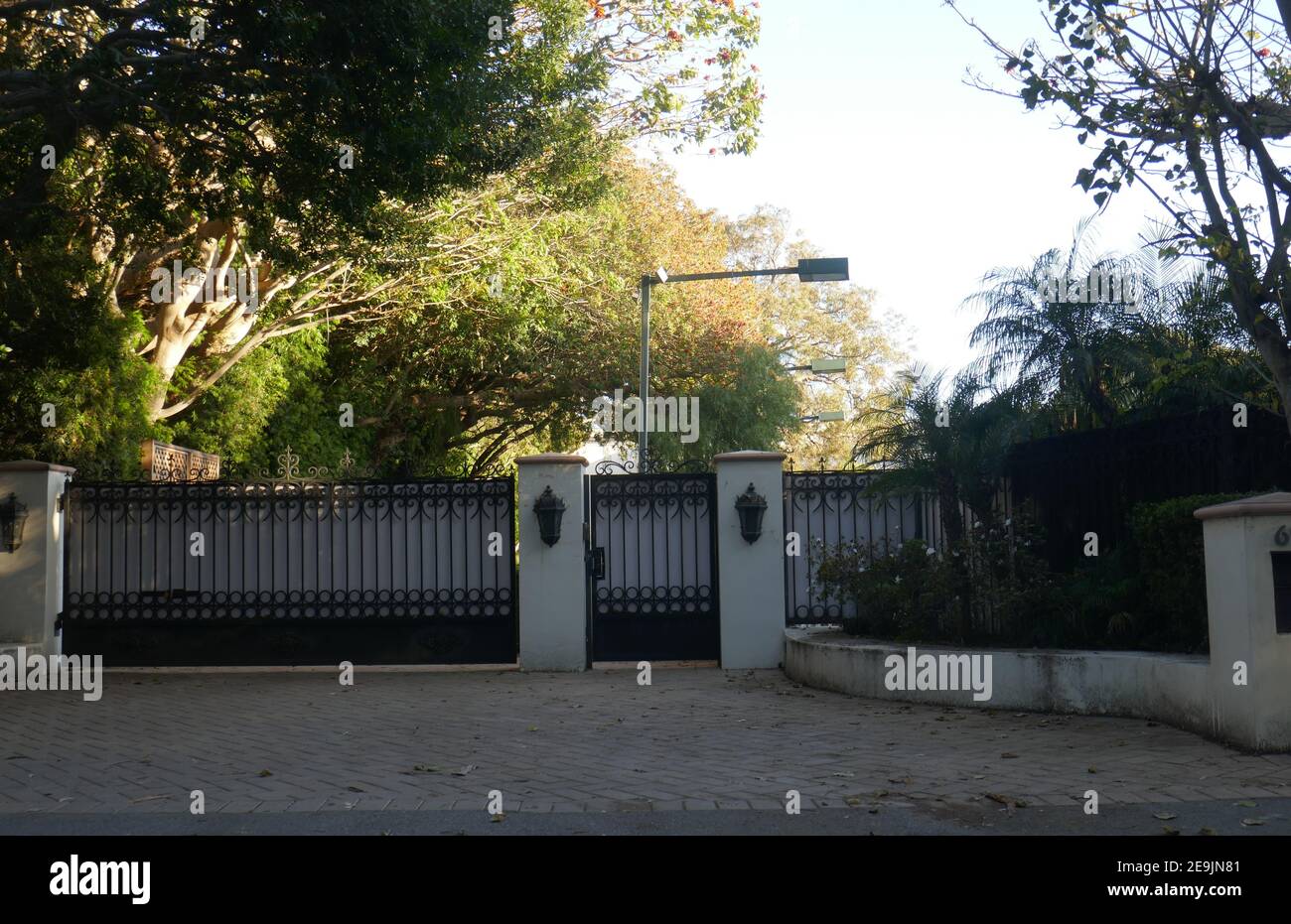 Malibu, California, USA 4th February 2021 A general view of atmosphere of singer Madonna's former home/house on February 4, 2021 in Malibu, California, USA. Photo by Barry King/Alamy Stock Photo Stock Photo