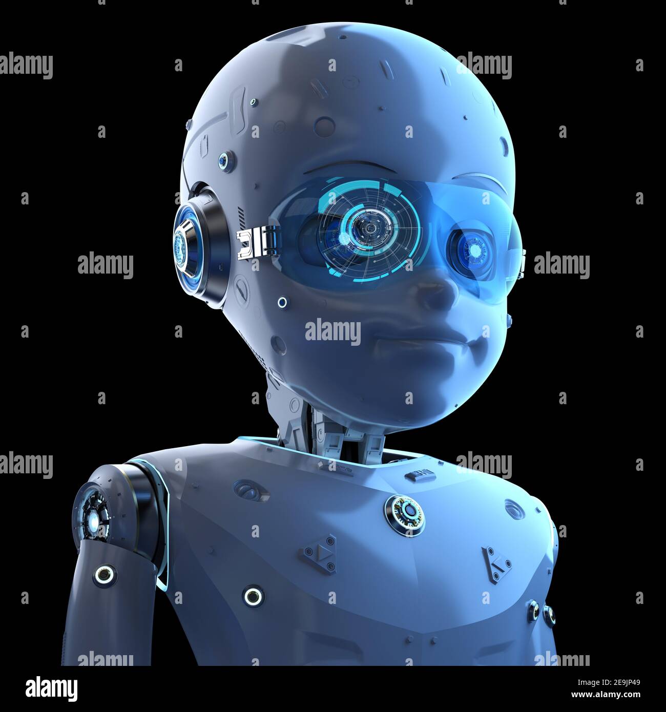 Cartoon robot hi-res stock photography and images - Alamy
