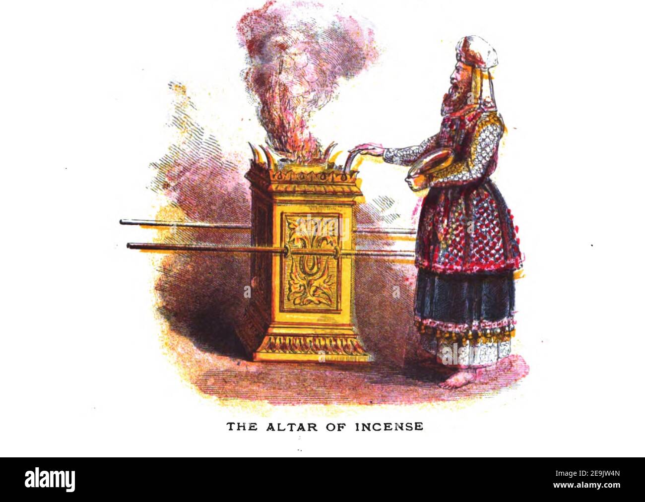 The Altar of incense From the book ' Pictorial Description Of The