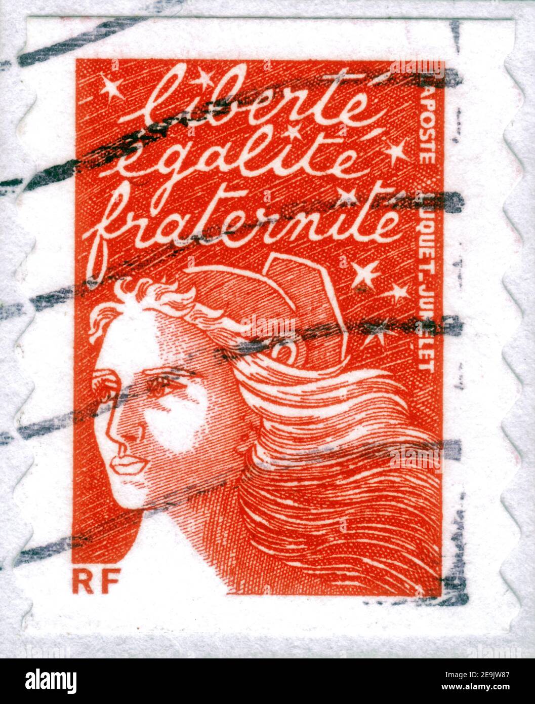 France stamp marianne hi-res stock photography and images - Alamy