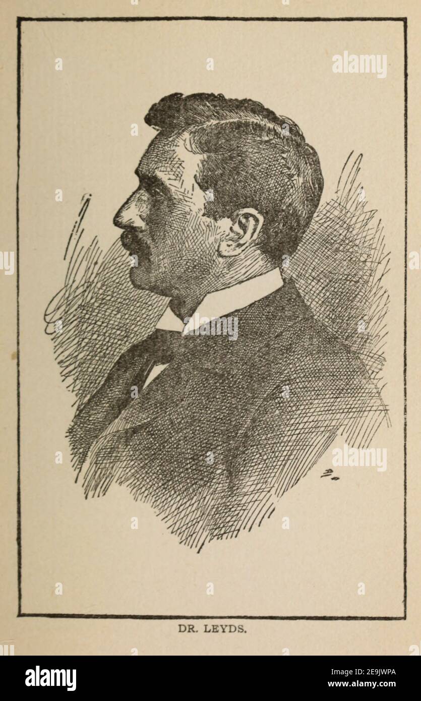 Willem Johannes Leyds (1 May 1859 – 14 May 1940) was a Dutch lawyer and statesman who served as state attorney and state secretary of the South African Republic. From 1898 to 1902, during the crucial period of the Second Boer War, he was the Republic's special envoy and minister plenipotentiary in Brussels, accredited to several European states. From the Book ' The real Kruger and the Transvaal ' Bunce, Charles T; McKenzie, Frederick Arthur, 1869-1931; Du Plessis, C. N. J . Published by Street & Smith, New York, 1900 Stock Photo