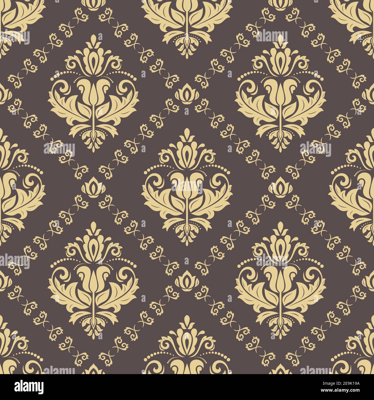 Orient Seamless Vector Background Stock Vector