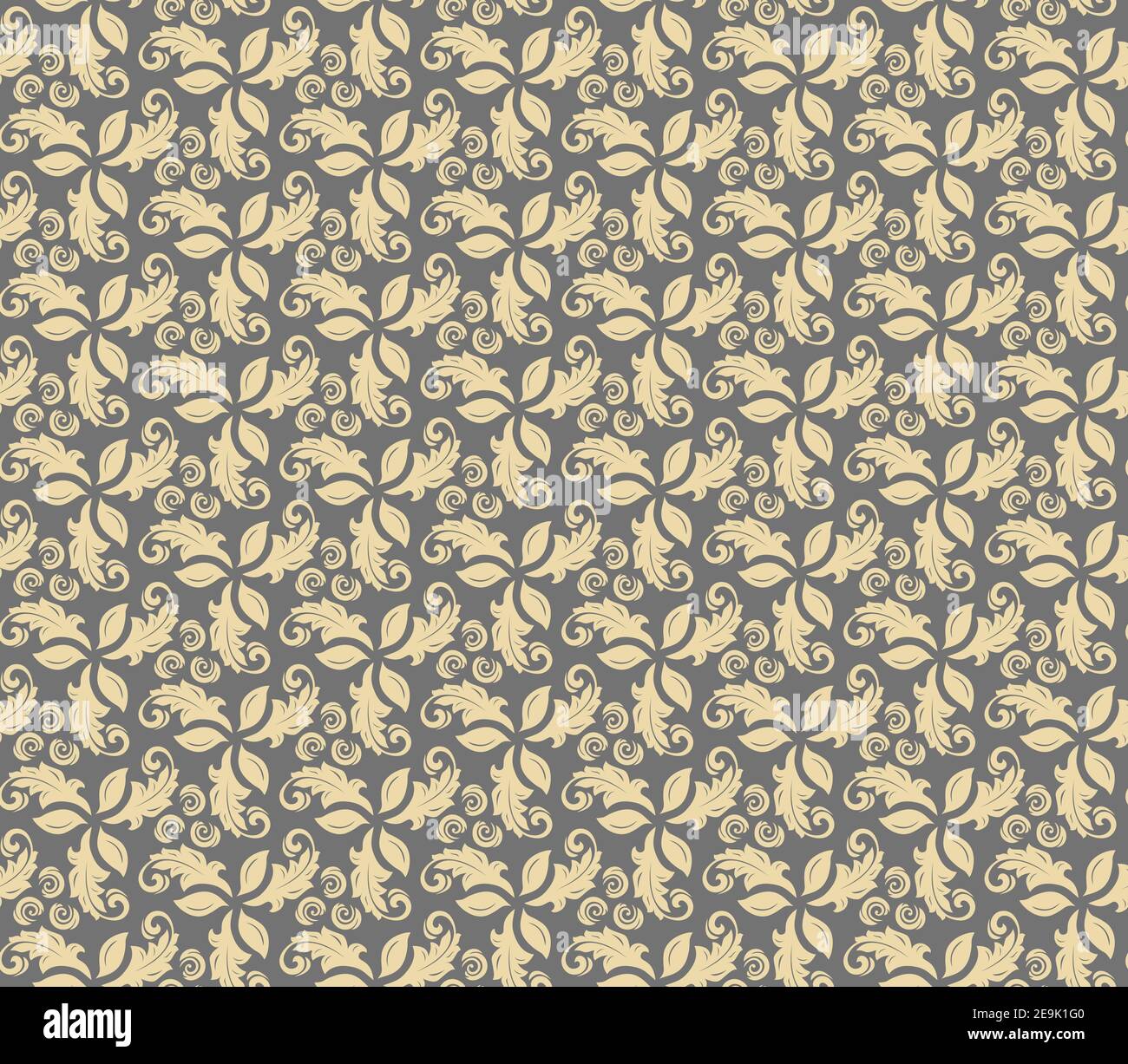 Floral Fine Seamless Vector Pattern Stock Vector