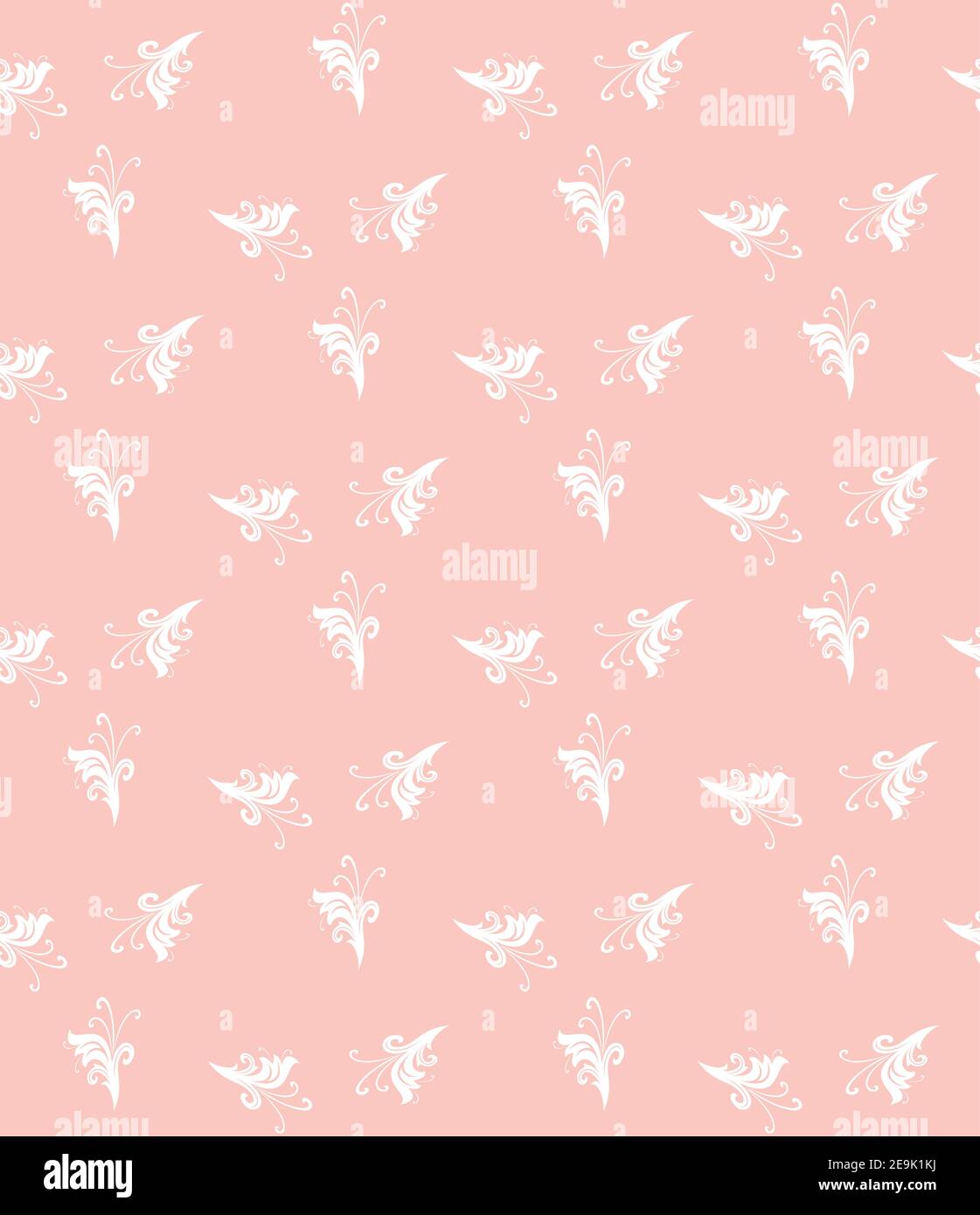 Floral Fine Seamless Vector Pattern Stock Vector