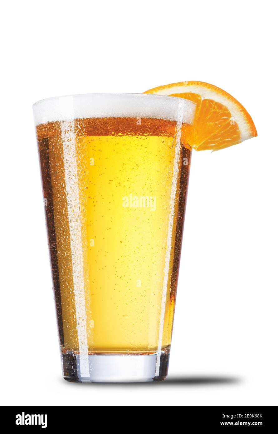 Orange slice in beer hires stock photography and images Alamy