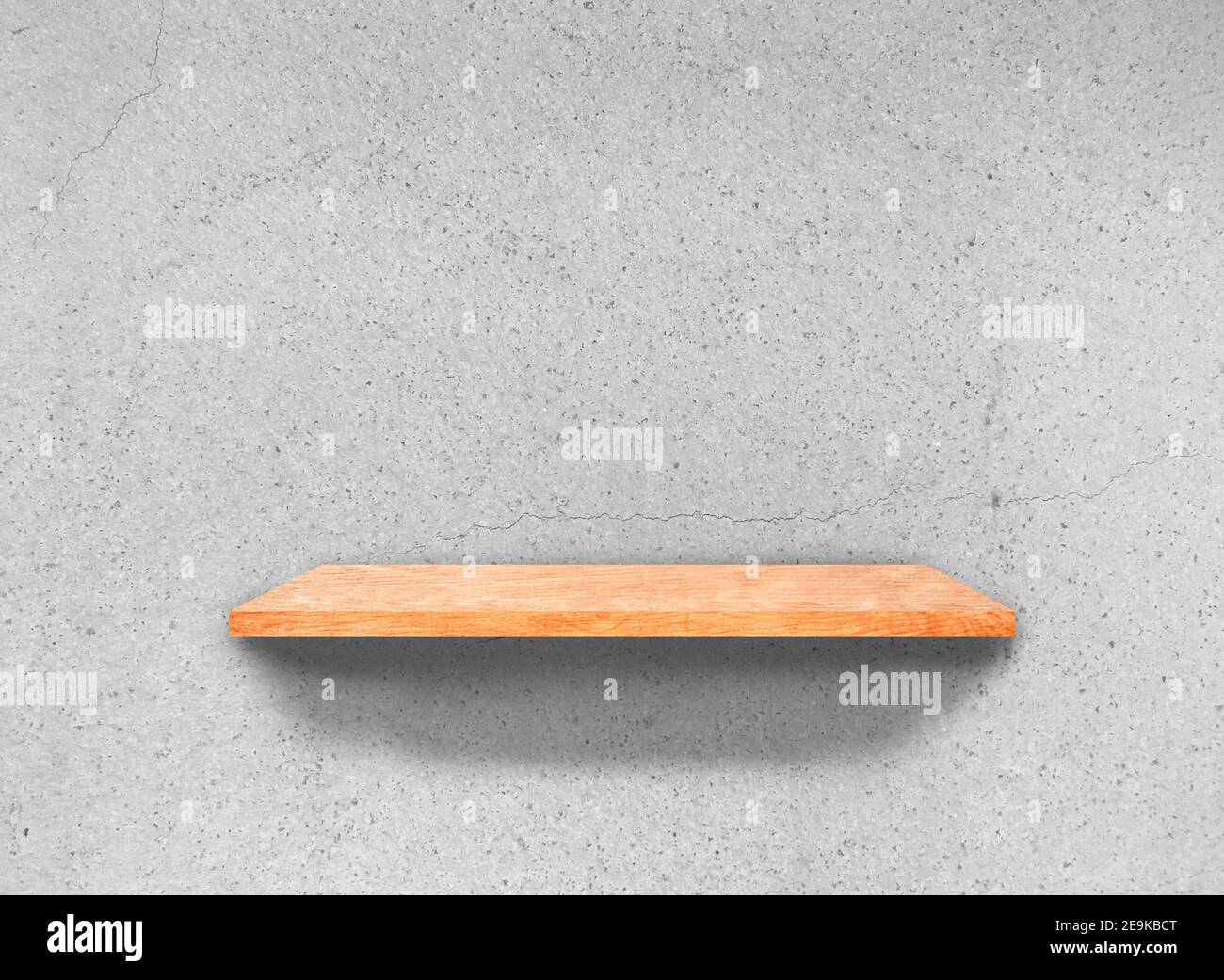 Curated visual reference: Textured Concrete Wall Shelves Designs Reference: Vintage Wooden Shelves On Concrete Wall Texture Background With