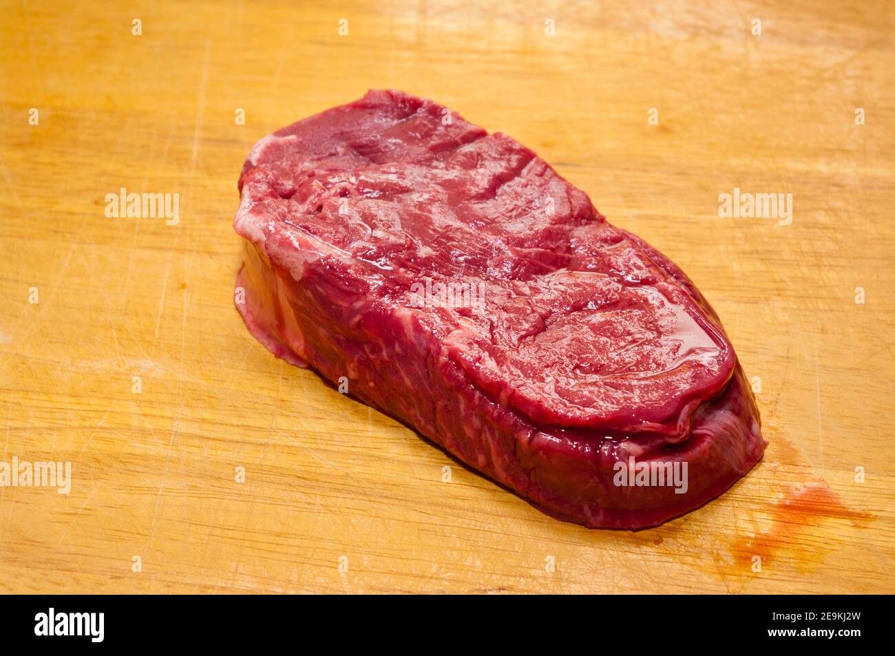 Raw Uncooked Fresh Fillet Beef Stock Photo