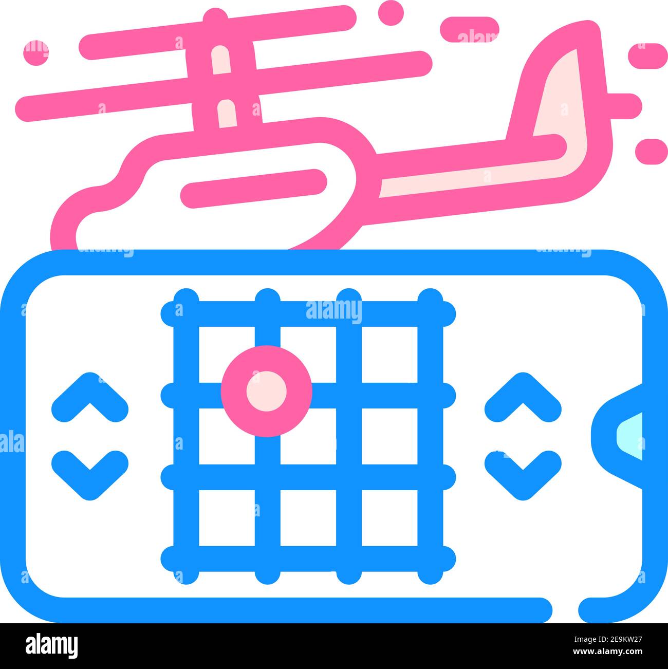 toy controlling with phone app color icon vector illustration Stock ...