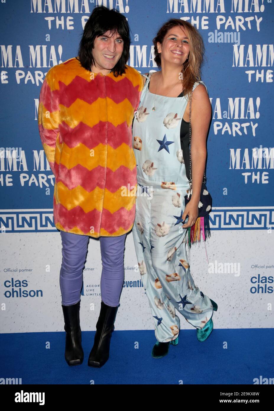 Sep 19, 2019 - London, England, UK - Mamma Mia! The Party press night   Photo Shows: Noel Fielding Stock Photo
