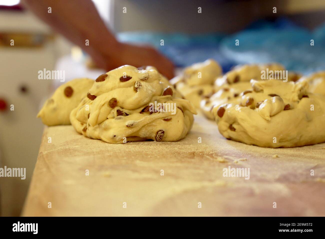 Baking bread and pastry in the bakery Stock Photo Alamy