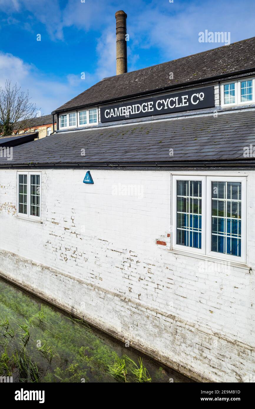 Cambridge Cycle Co Workshop and Showroom in Sawston near Cambridge UK. Stock Photo