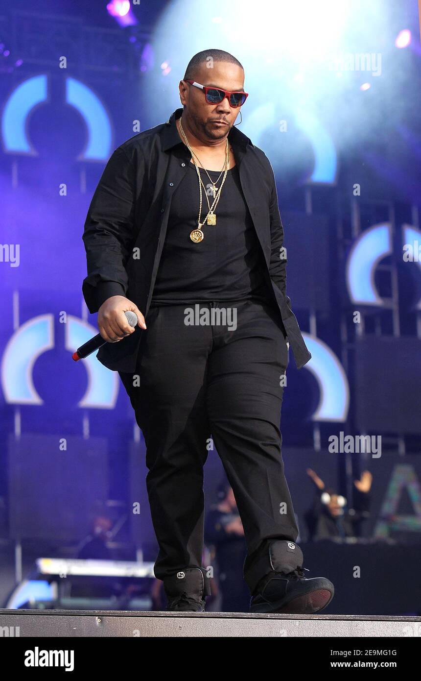 Twickenham, UK. 1st June 2013. Timbaland performs on stage at Sound of Change Live Concert at Chime for Change at Twickenham Stadium in Twickenham. Credit: S.A.M./Alamy   CREDIT: S.A.M./ALamy Stock Photo