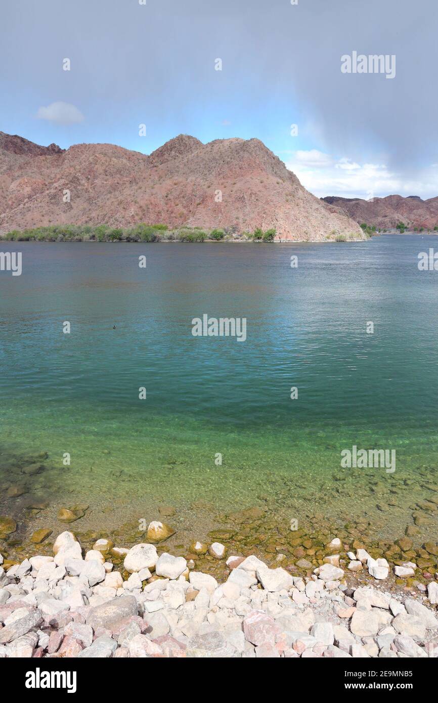 Willow Beach Colorado River landscape in Arizona Stock Photo Alamy