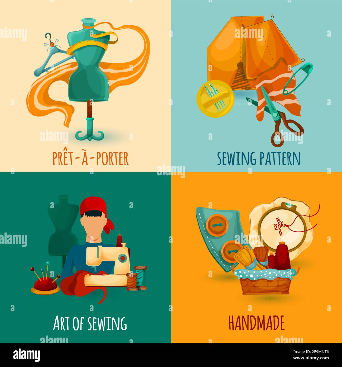 https://c8.alamy.com/comp/2E9MNT6/sewing-design-concept-set-with-handmade-art-icons-isolated-vector-illustration-2E9MNT6.jpg