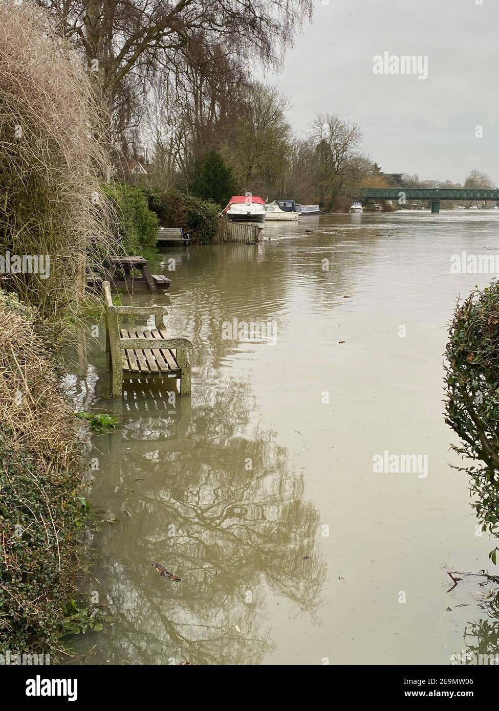 Bourne End Marina Stock Photo Alamy