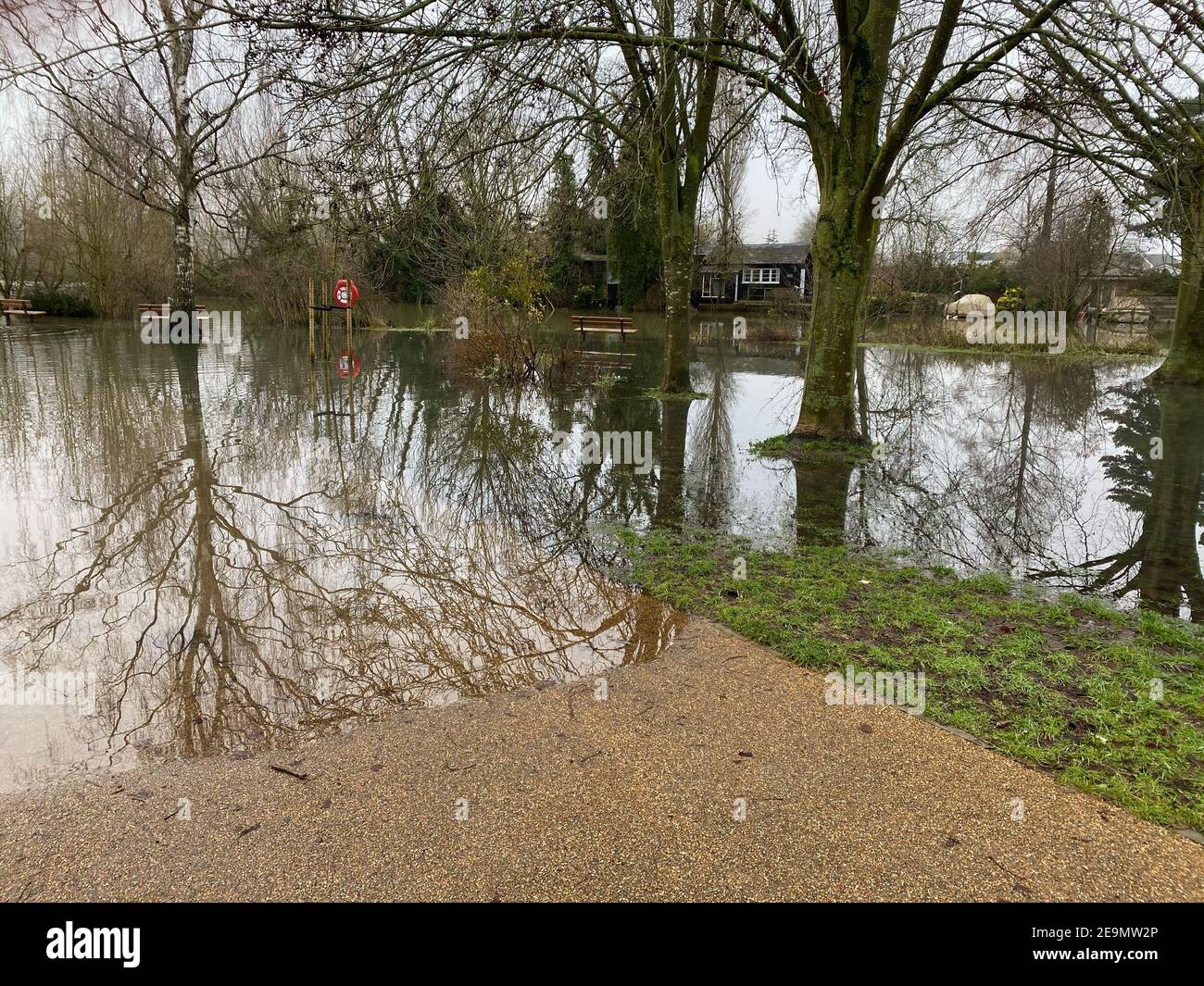 Marlow Flooding 2021 Stock Photo Alamy