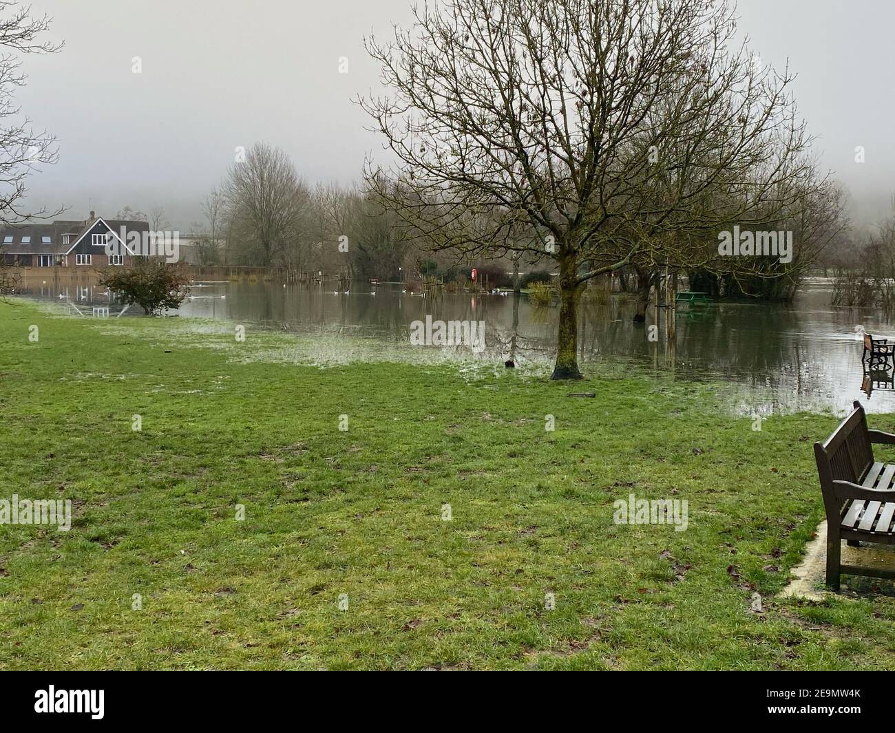 Marlow Flooding 2021 Stock Photo Alamy