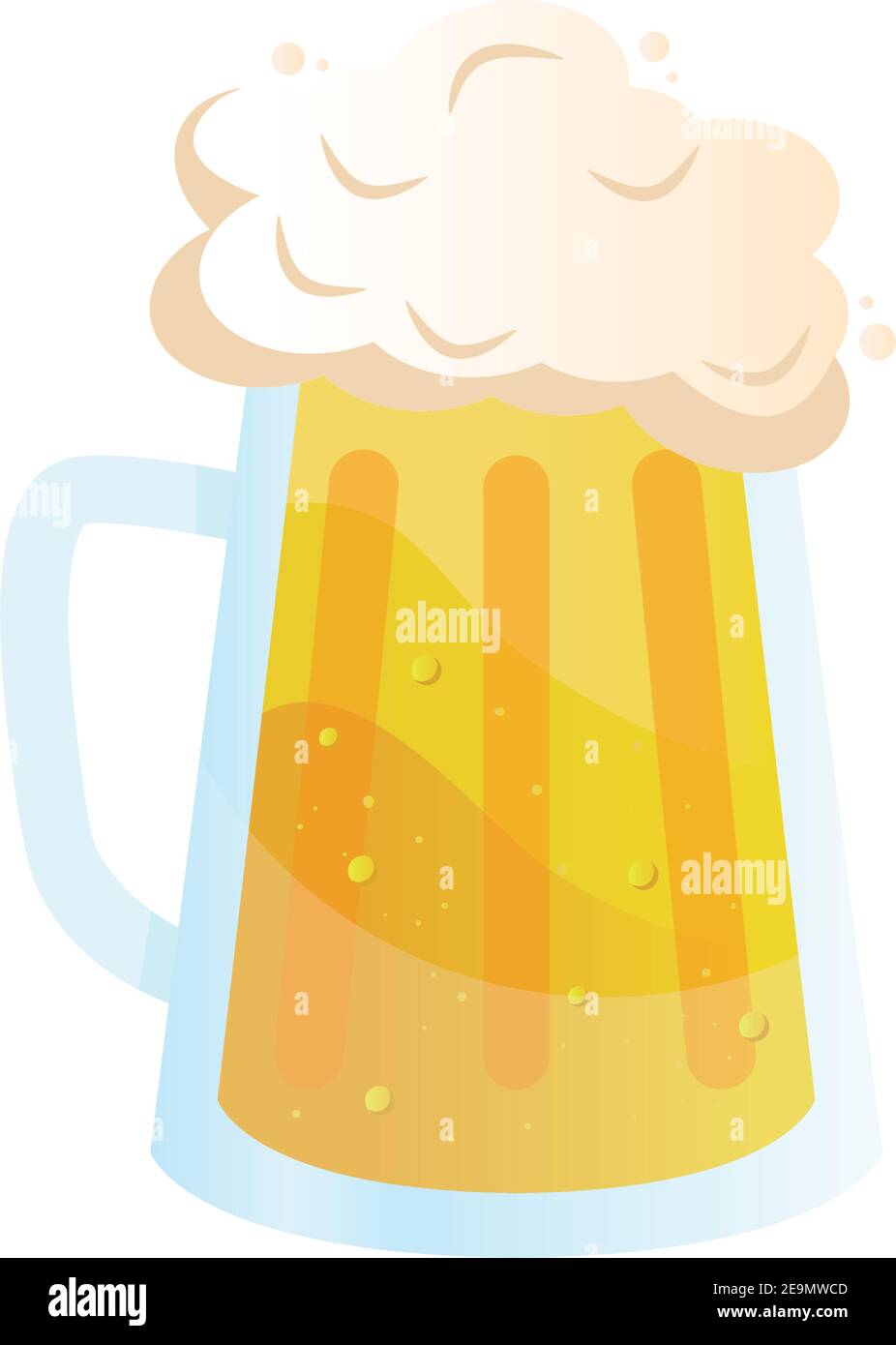 beer jar drink isolated icon Stock Vector Image & Art Alamy