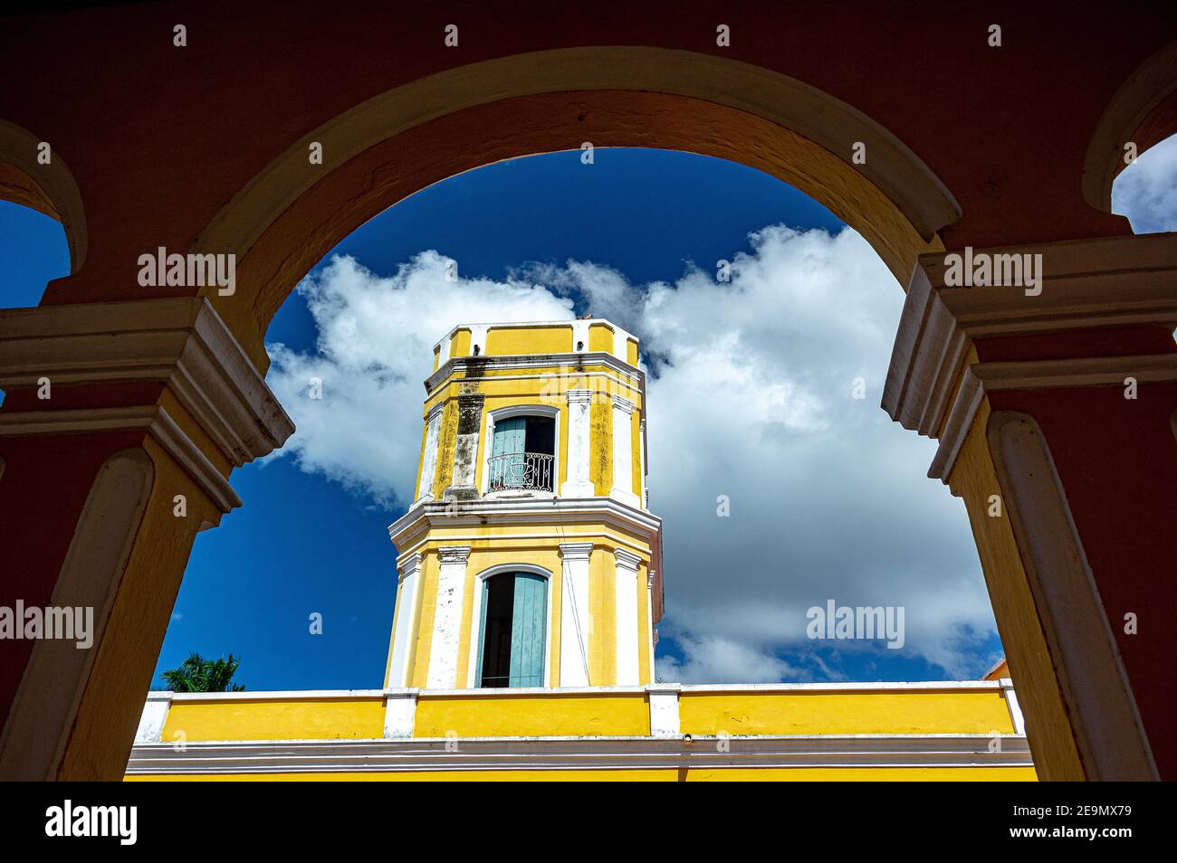 The Watchtower of the Palacio Cantero, in Trinidad, Sancti Spíritus, Cuba Stock Photo