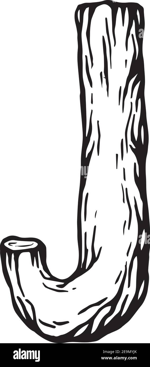 Wood engraving j Stock Vector Images Alamy