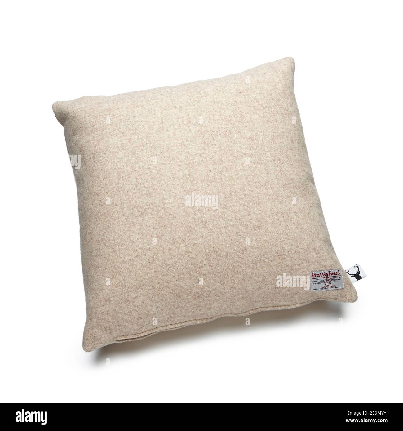cushion cut out design designer elegant perfect modern white background Stock Photo