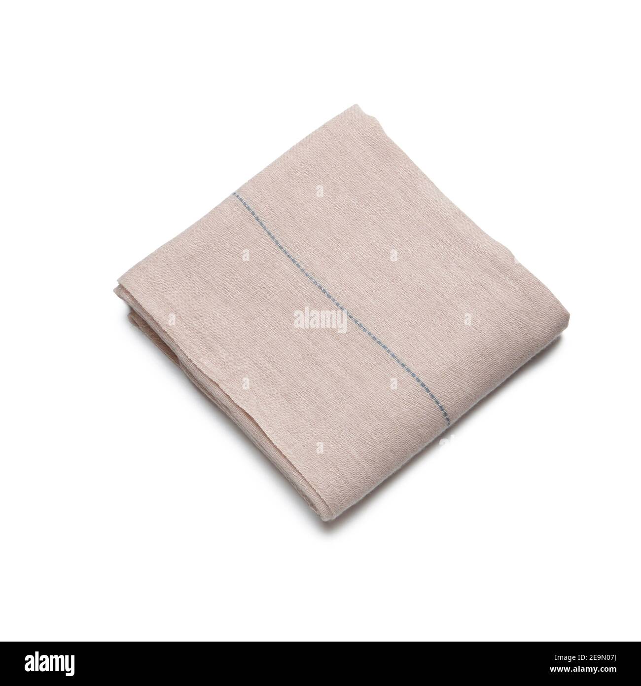 Throw Blanket shawl material Spanish modern cut out cut-out fabric woven wool cotton Stock Photo