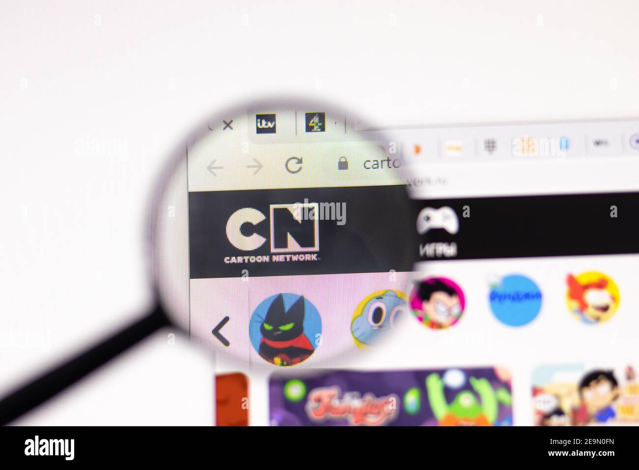 Cartoon network logo hi-res stock photography and images - Alamy