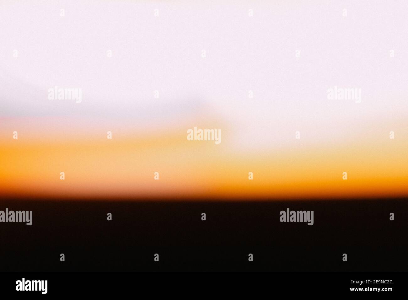 Sunrise. Blurry panning. Abstract blurred background. Stock Photo