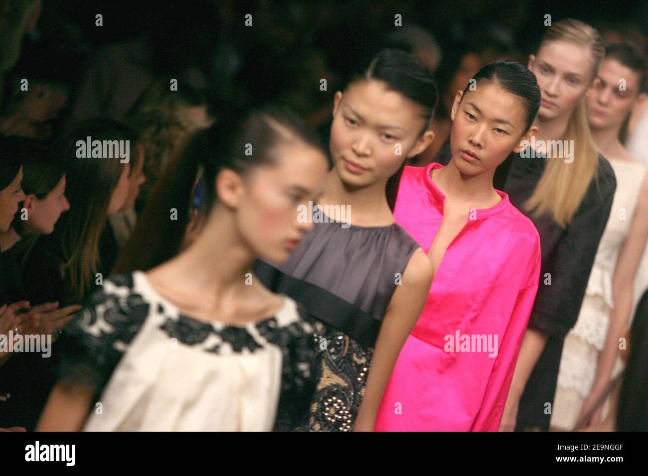 Turkish models on catwalk during hi-res stock photography and images ...