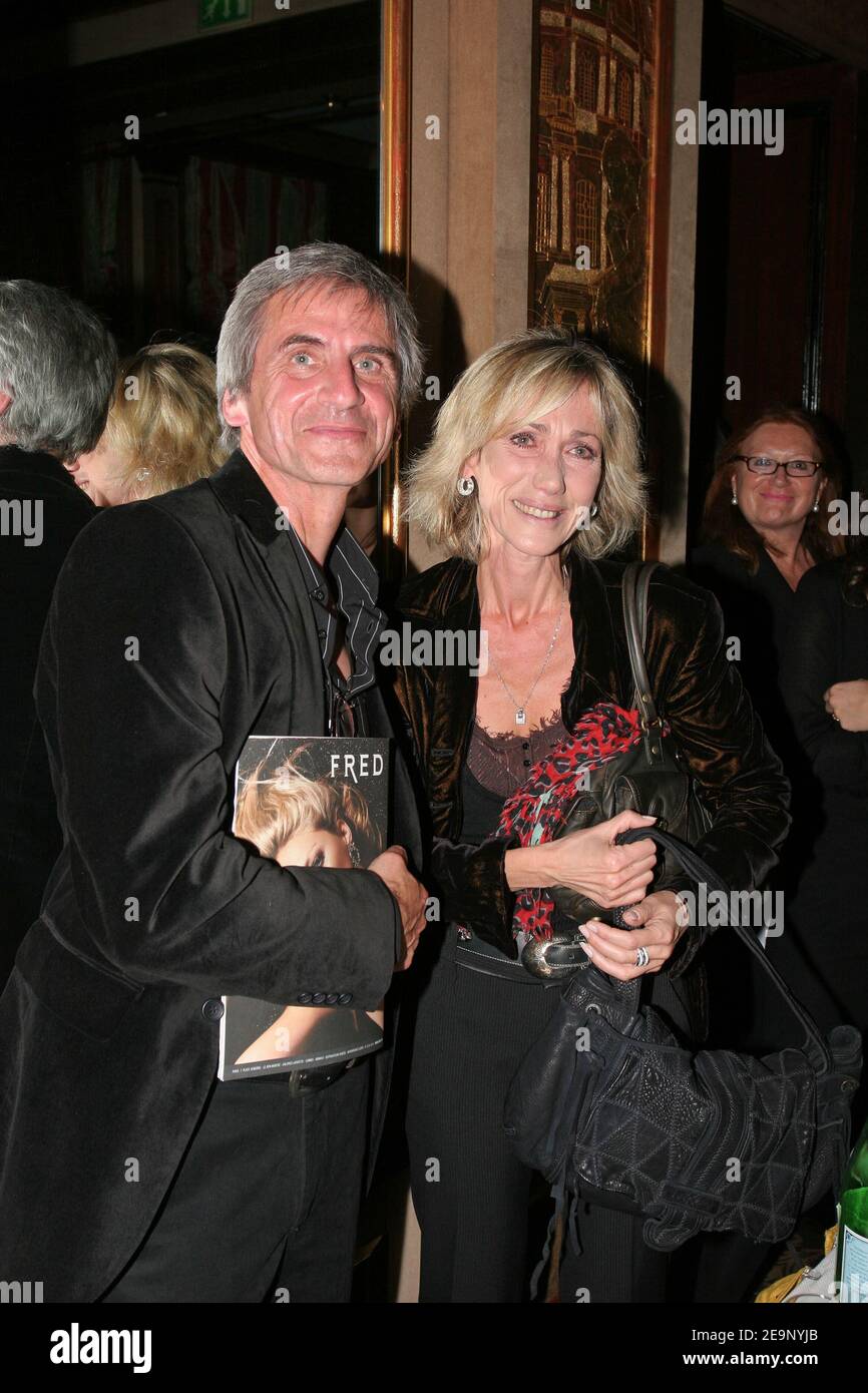 Parents of actress Melanie Laurent pose during the 2006 'Jean Gabin' and 'Romy Schneider' awards ceremony held at the Fouquet's restaurant in Paris, France, on October 16, 2006. Photo by Benoit Pinguet/ABACAPRESS.COM Stock Photo