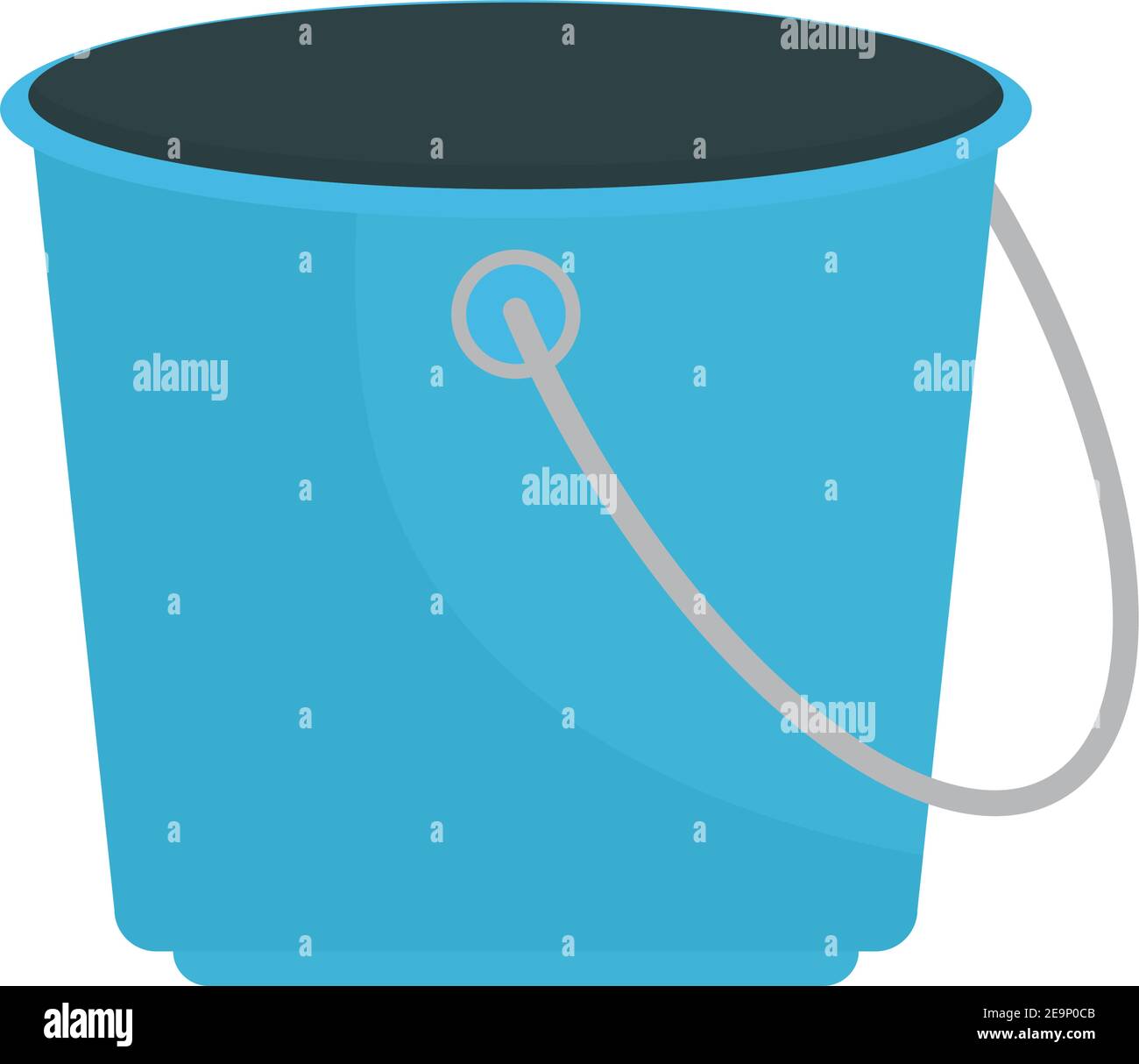 bucket on a white background Stock Vector Image & Art Alamy
