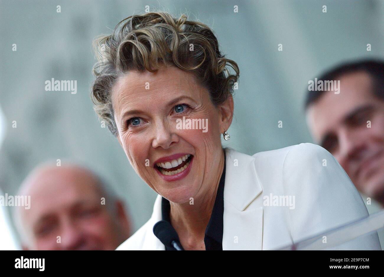 Actress Annette Bening is honored with the 2,324th Star with on the Hollywood Walk of Fame in front of the Chinese Theatre in Los Angeles, CA, USA on November 10th, 2006. Photo by Lionel Hahn/ABACAPRESS.COM Stock Photo