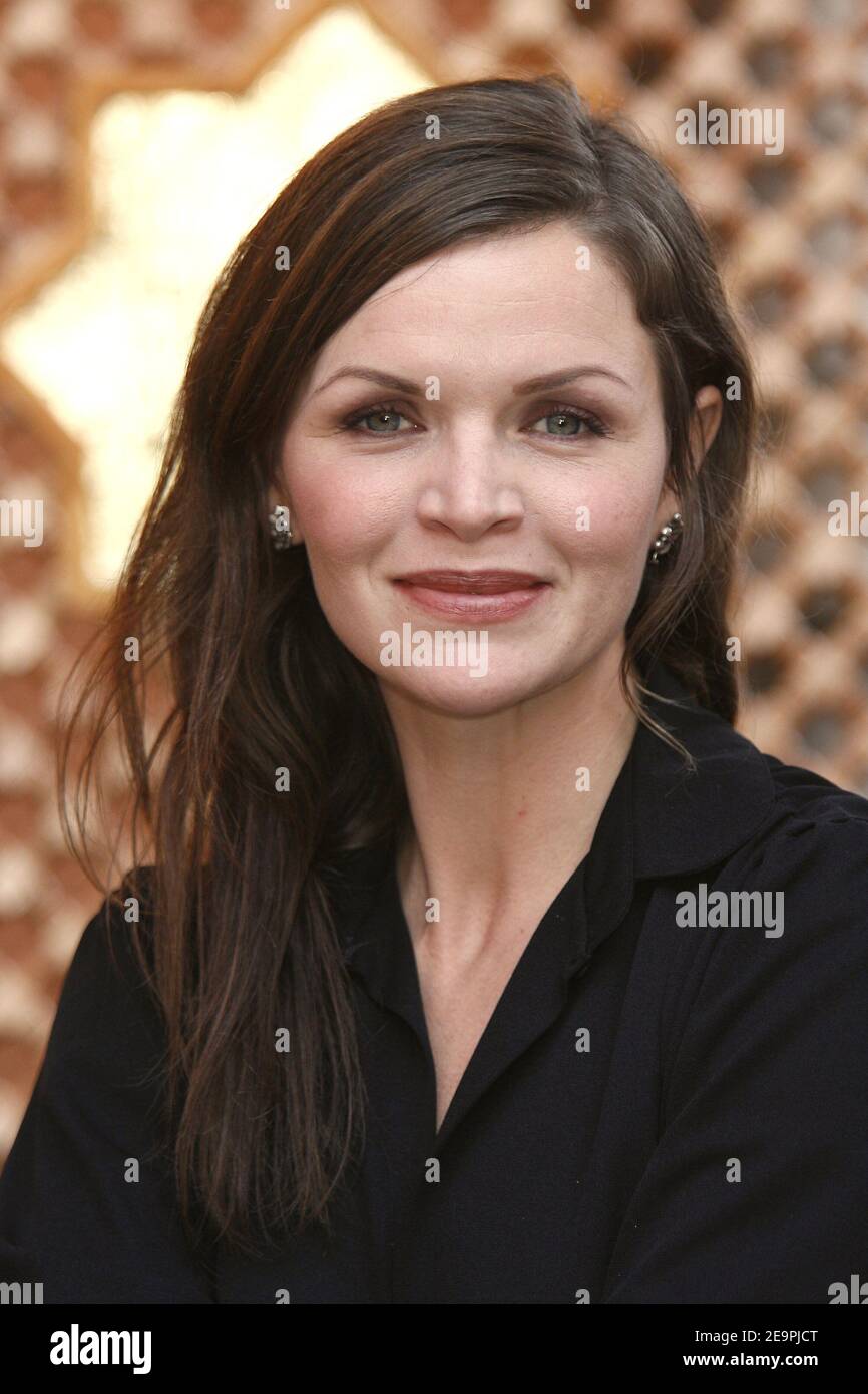 Danish actress Stine Stengade poses at a photocall for the movie 'Prag' during the 6th Marrakech International Film Festival, in Morocco, on December 8, 2006. Photo by Thierry Orban/ABACAPRESS.COM Stock Photo